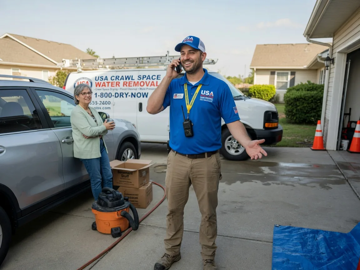 Crawl Space Water Removal Alexis, NC FAQs